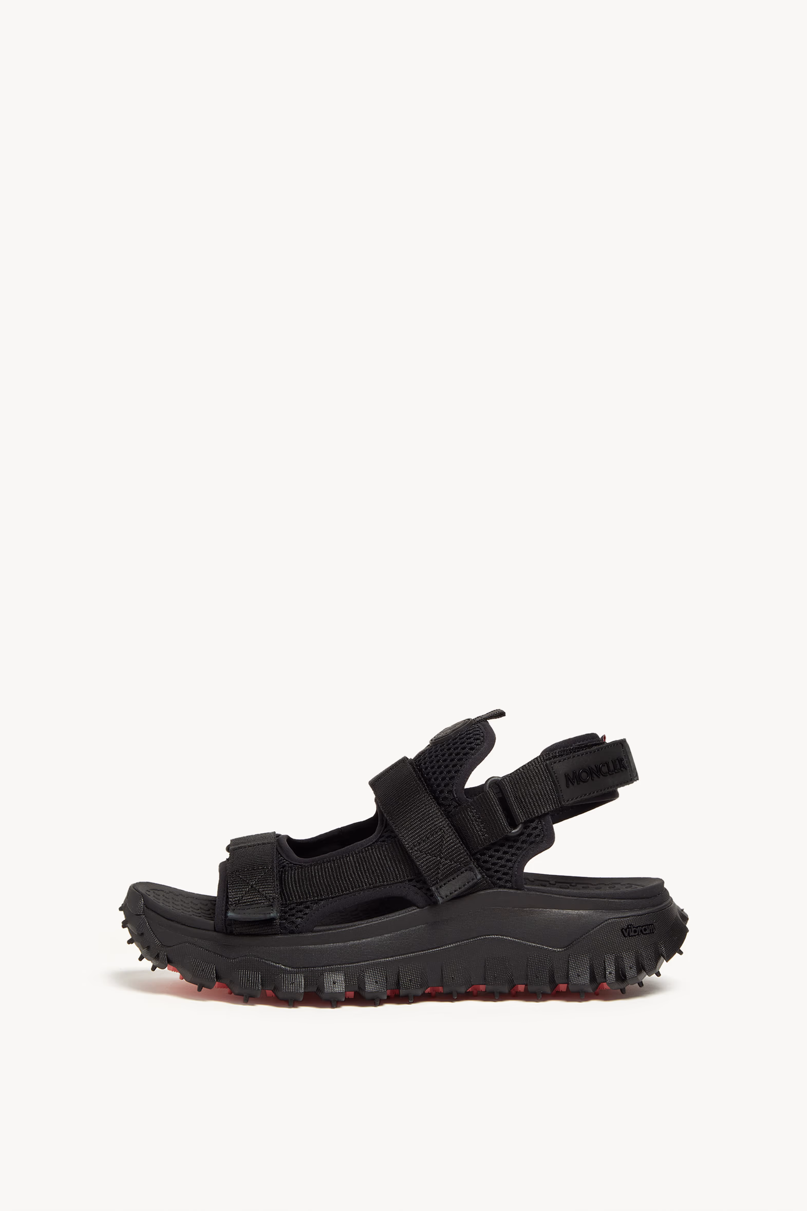 Sandales imperméables Trailgrip Vela Hommes Noir Moncler 0